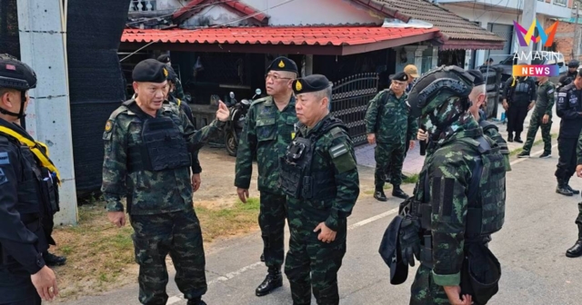 เสธ.ทบ. ลุยนราธิวาส สั่งเข้มเชิงรุก ลั่น