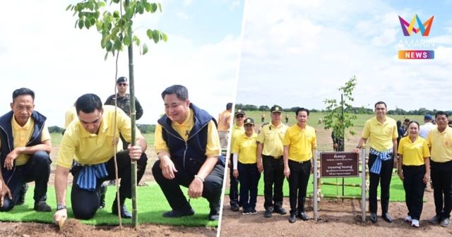 มท.3 เจเศรษฐ์ นำทุกภาคส่วนปลูกต้นไม้ 2 แสนต้น เฉลิมพระเกียรติฯ