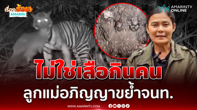 รู้ตัวแล้วเสือลูกแม่อภิญญาขย้ำเจ้าหน้าที่ดับ ย้ำไม่ใช่เสือกินคน
