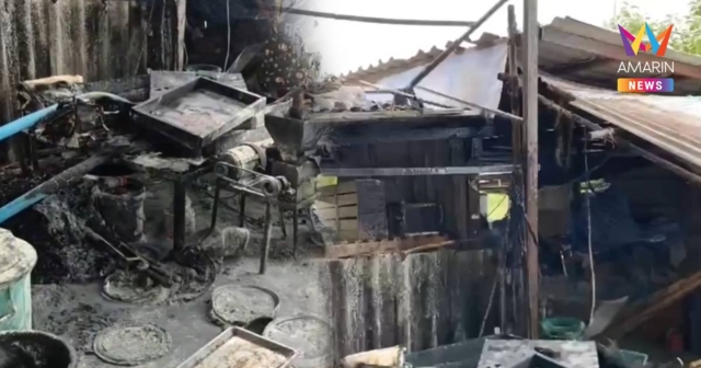 บั้งไฟบึ้ม ตูมสนั่นบ้านเช่า เจ็บ 2 ราย ห่างโรงเรียนแค่ 50 เมตร