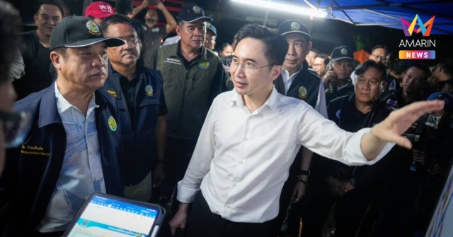 ยศชนัน-สุริยะ-เจเศรษฐ์ ลงพื้นที่สถานี N.1 สั่งบัญชาการเหตุการณ์ตลอดคืน