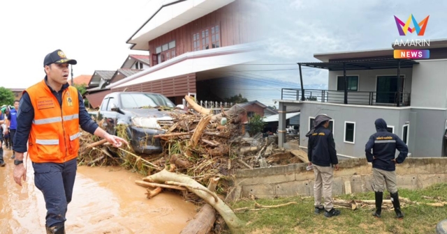 “เจเศรษฐ์” นำทีมฟื้นฟูน่าน ส่งวิศวกรปูพรมตรวจบ้านเรือน อ.ปัว-ท่าวังผา