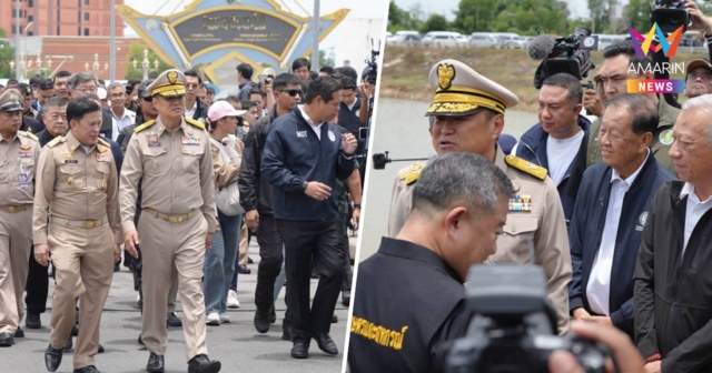 นายกฯ ลงพื้นที่หาดใหญ่ ลุยตรวจขุดลอกคลอง ร.1 เพิ่มประสิทธิภาพระบายน้ำ