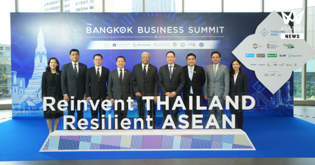 ไทยเบฟ ร่วมขับเคลื่อนอนาคตเศรษฐกิจไทยสู่อาเซียนและเวทีโลก ในงานประชุมสุดยอดผู้นำ ‘The Bangkok Business Summit 2026’