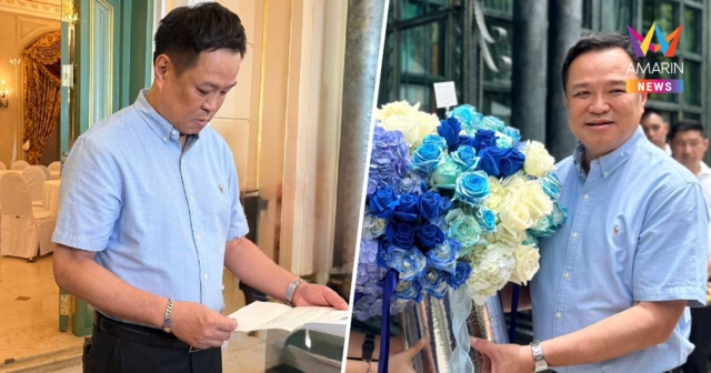 อนุทิน ทำบุญวันเกิดครบ 60 ปี  