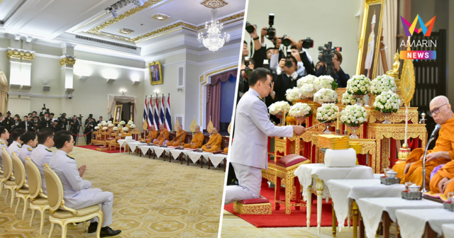 พิธีบำเพ็ญกุศลสตมวาร 100 วัน ถวายพระกุศล 