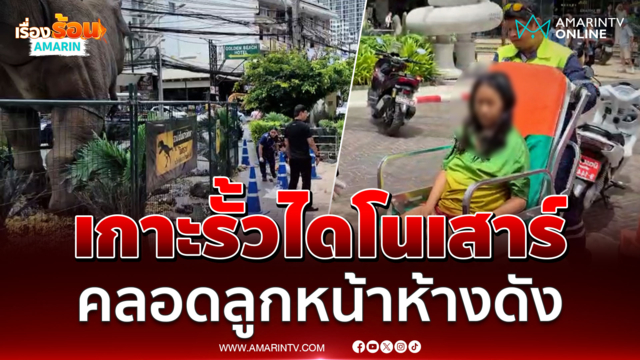 สาววัย 40 เกาะรั้วไดโนเสาร์คลอดลูกหน้าห้างดัง เมืองพัทยา