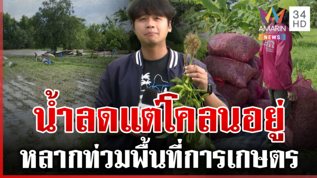 เกาะติดสถานการณ์น้ำท่วมลำพูน หวังฝนไม่ตกซ้ำเติมวิกฤต