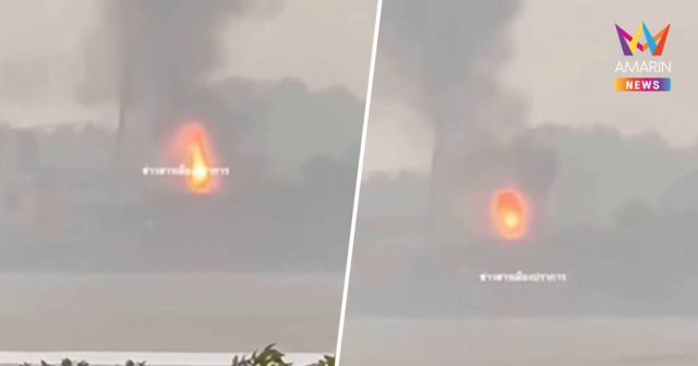 ไฟไหม้ในอู่ต่อเรือพระสมุทรเจดีย์ ไร้เจ็บ-คุมเพลิงได้แล้ว