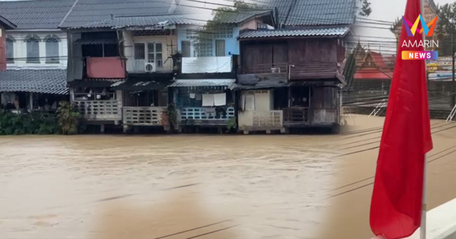 ด่วน!! จันทบุรี ยก “ธงแดง” เตือนภัยสูงสุด มวลน้ำจ่อท่วมชุมชนริมน้ำ