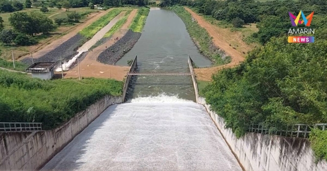 สถานการณ์ปริมาณน้ำในอ่างเก็บน้ำ จ.เพชรบูรณ์ น้ำล้นแล้ว 2 อ่าง