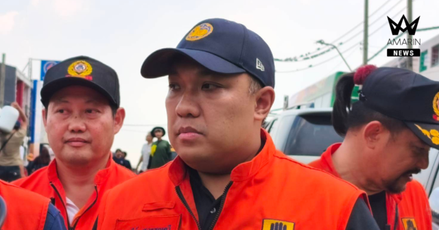 มท.2 พร้อมผู้ว่าการ MEA ลงพื้นที่ร่มเกล้า ร่วมบรรจุถุงบรรเทาทุกข์ ส่งอาหาร–น้ำดื่มช่วยผู้ประสบภัย