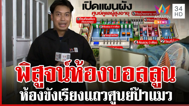 ทุบโต๊ะข่าวบุกพิสูจน์ "ห้องบอลลูน" ศูนย์ป้าแมว
