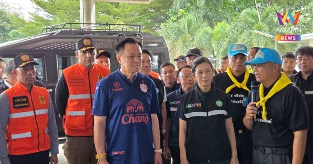 นายกฯ ติดตามการดำเนินงานโรงพยาบาลสนามค่ายจักรพงษ์ จ.ปราจีนบุรี