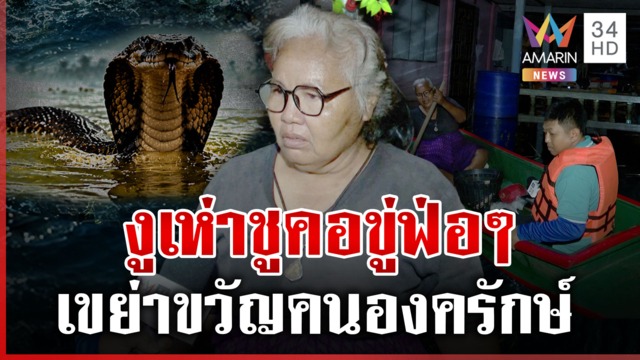 ผวาสัตว์มีพิษ-นอนจมน้ำเน่าร่วมเดือน คนองครักษ์โอดเดือดร้อนหนัก