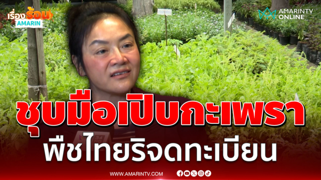 "มัลลิกา" ฉะกระทรวงเกษตรฯ ปล่อยทุนใหญ่จดทะเบียนกะเพรา