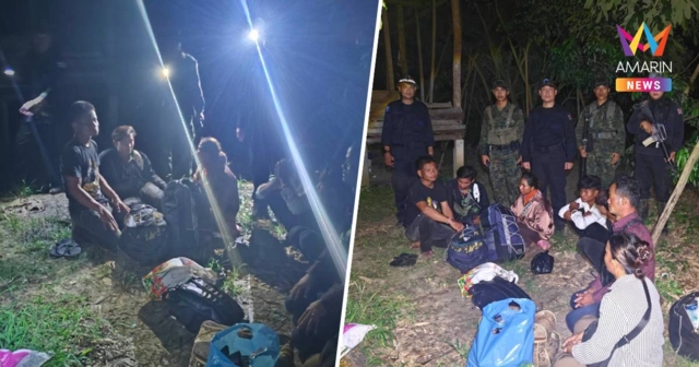 ทร.เข้มชายแดนจันทบุรี-ตราด! รวบ 7 เขมรลอบเข้าเมือง