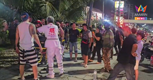 หนุ่มอังกฤษขับเก๋งแหกไฟแดงพุ่งชนยับ 2 ฝรั่งรอดชีวิต ส่วนคนไทยสาหัส 1