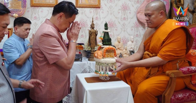 นายกฯ​ สักการะ​ สมเด็จพระพุฒาจารย์​โต อวยพรวันคล้ายวันเกิด​เจ้าคุณต้น​