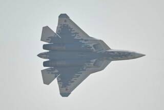 เครื่องบินรบ Sukhoi Su-57  ของรัสเซีย