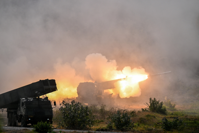 HIMARS ของสหรัฐฯ ภาพจาก AFP