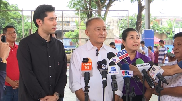 “นายกฯเบี้ยว-ยุพเยาว์-ลูกพีช” ใช้สิทธิ์เลือก ‘นายกเทศมนตรี-สท.ธัญบุรี’