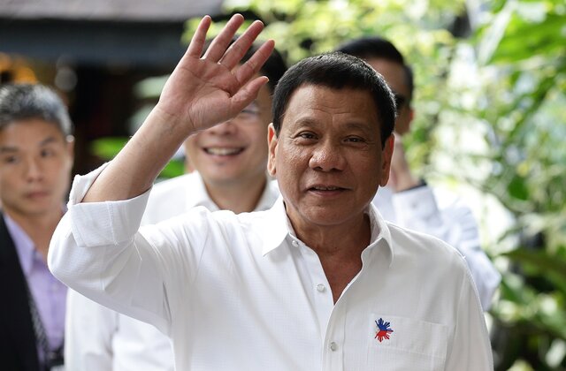  โรดริโก ดูแตร์เต อดีตประธานาธิบดีฟิลิปปินส์