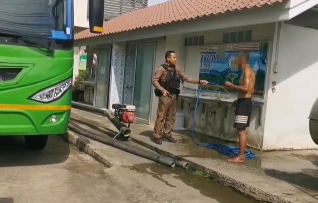 อดีต รปภ.เพี้ยน! ขู่ปาระเบิด สภ.บางบัวทอง
