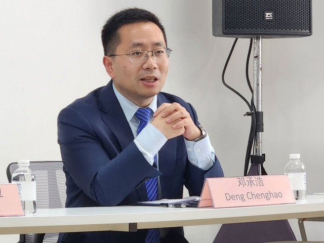 มร. เติ้ง เฉิงห่าว รองประธานกรรมการบริหาร ฉางอาน ออโตโมบิล และ DEEPAL (Mr. Deng Chenghao, Vice President of CHANG-AN Automobile and DEEPAL)