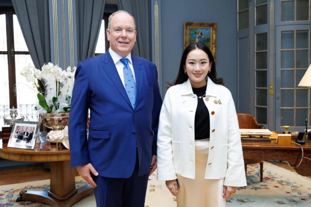 นายกฯแพทองธาร เข้าเฝ้าฯ เจ้าชายอัลแบร์ที่ 2 แห่งราชรัฐโมนาโก
