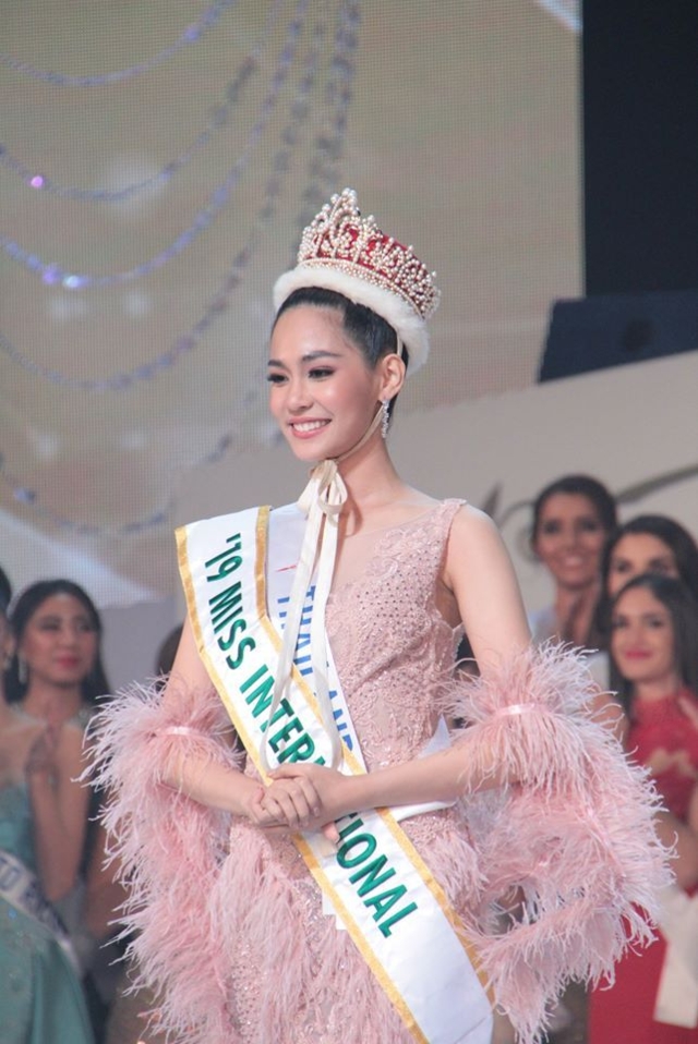 บิ๊นท์ สิรีธร ลีห์อร่ามวัฒน์  ภาพจาก Miss International
