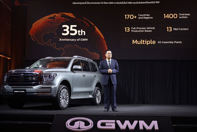 ปาร์คเกอร์ ฉี ประธาน GWM ตลาดต่างประเทศ
