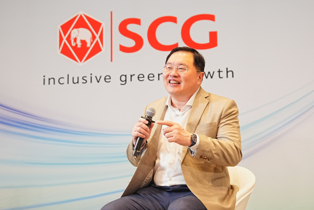  คุณธรรมศักดิ์ เศรษฐอุดม กรรมการผู้จัดการใหญ่ของ SCG