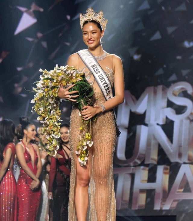  แอนชิลิ สก็อตต์-เคมมิส Miss Universe Thailand 2021 ภาพจากอินสตาแกรม annscottkemmis