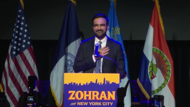 โซห์ราน มัมดานี ผู้สมัครสายอิสระเป็นผู้ชนะม้ามืด คว้าตำแหน่งนายกเทศมนตรีนิวยอร์ก