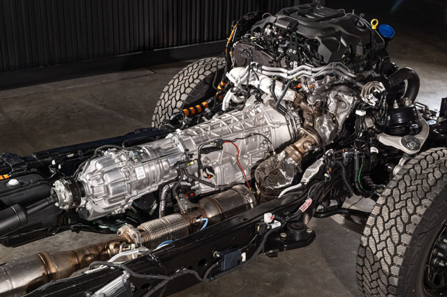 Ford Ranger Super Duty ระบบส่งกำลัง