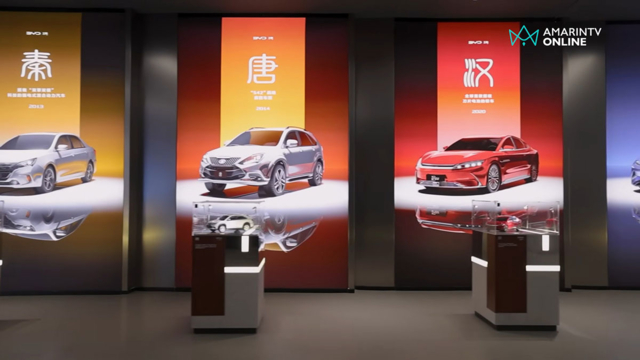 รถรุ่นต่าง ๆ ของบีวายดี