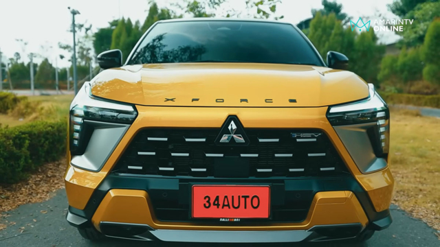 การออกแบบด้านหน้า Mitsubishi XFORCE HEV