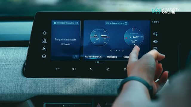 หน้าจอกลาง Mitsubishi XFORCE HEV