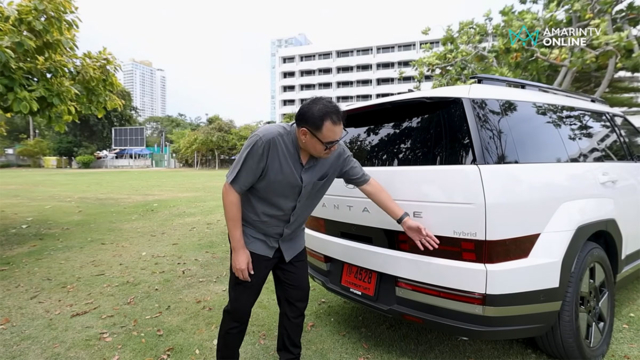 Hyundai SANTA FE Hev ด้านท้าย