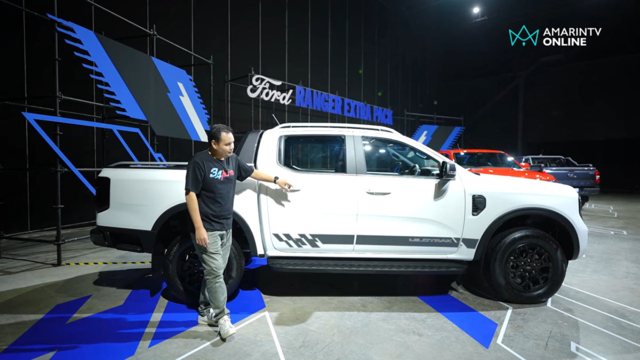 Ford Ranger Wildtrak Extra Pack สีขาว