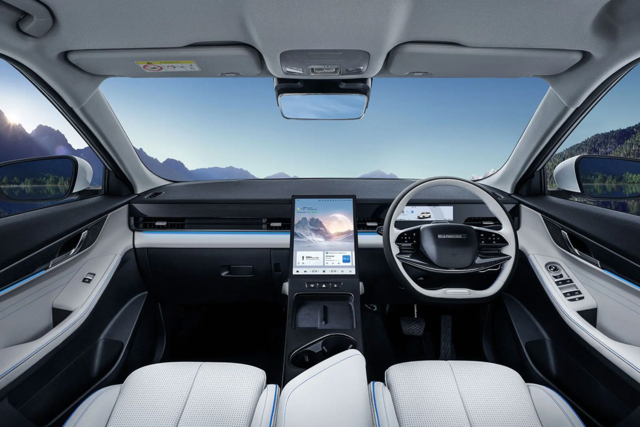 Jaecoo 5 EV ภายในห้องโดยสาร