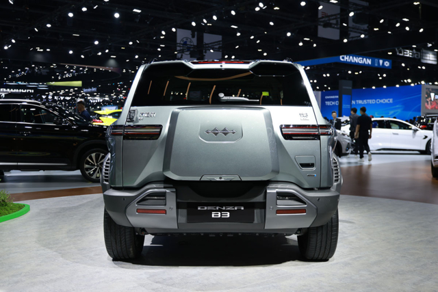 Denza B3 ดีไซน์ด้านท้าย