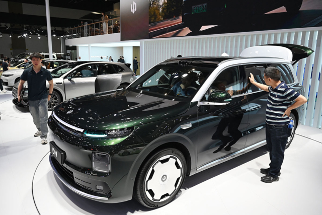 Leapmotor D19 SUV in Beijing Auto Show 2026