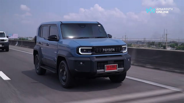 Toyota Land Cruiser FJ ลองทางเรียบ