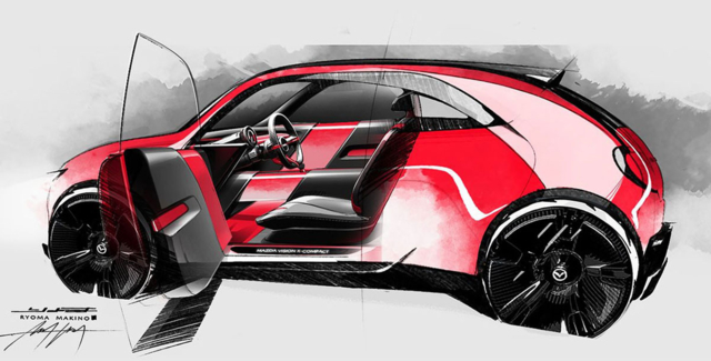 Mazda Vision X-Compact (Photo: Mazda)