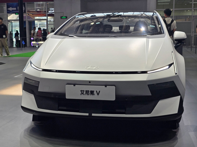 Hyundai Ioniq V ดีไซน์ด้านหน้า