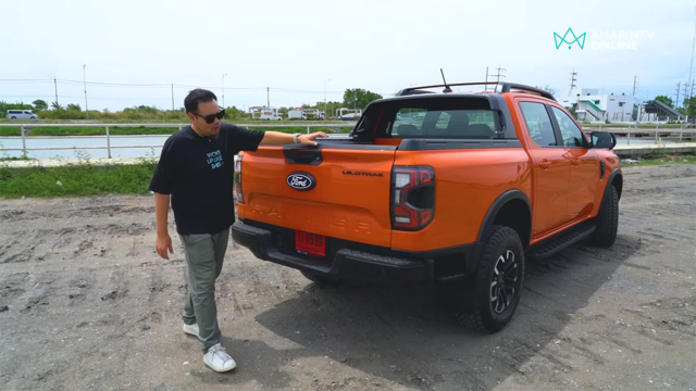 Ford Ranger Wildtrak-X ด้านท้าย