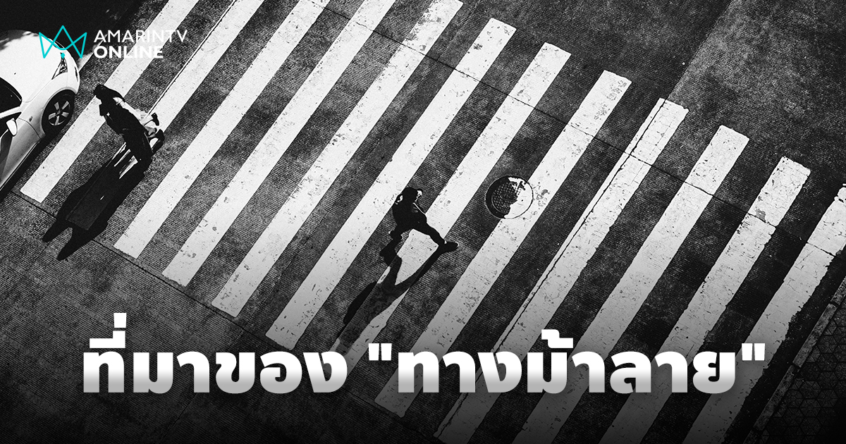 เปิดที่มาของ "ทางม้าลาย" มีที่มาที่ไปอย่างไร ม้าลายเกี่ยวอะไรด้วย!