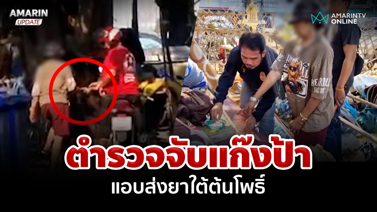 บุกจับแก๊งป้าแอบส่งยาใต้ต้นโพธิ์ พิกัดเด็ดซอยจอมเทียน 3